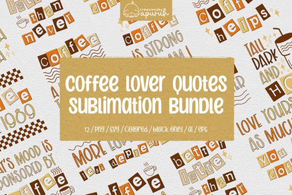 Download Coffee Lover Sublimation T-Shirt Prints - Premium Resources